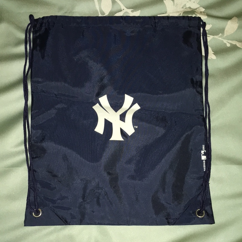 New York Yankees drawstring backpack